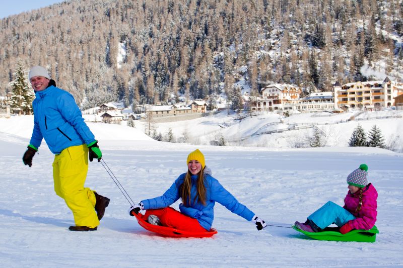 Deportes de invierno para niños