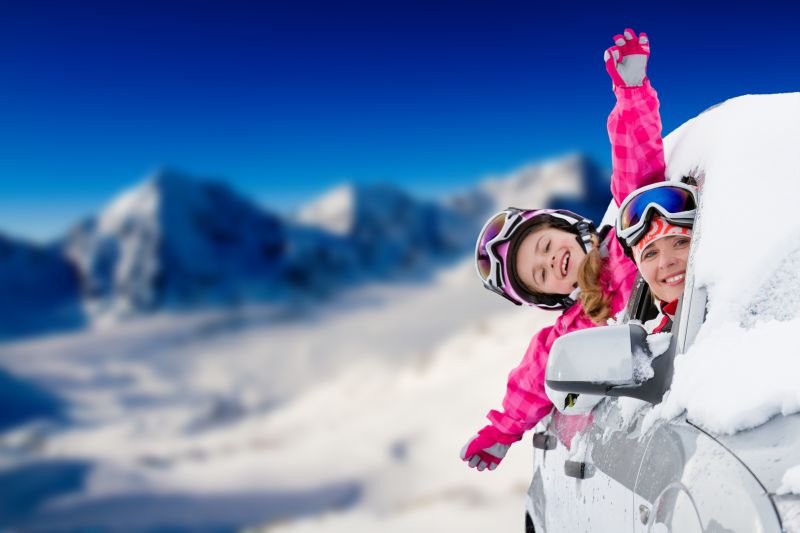 Vacaciones de invierno en la montaña
