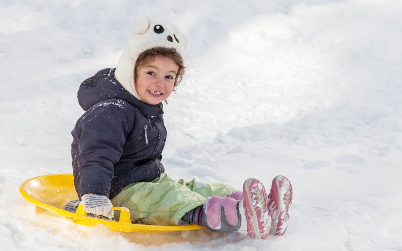 Botitas infantiles para la nieve