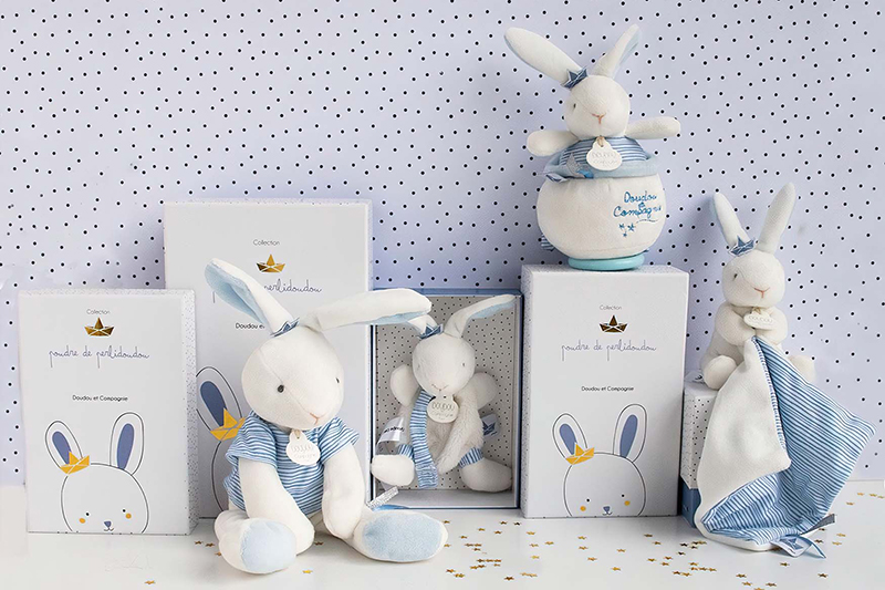 Conejitos de peluche doudou et compagnie