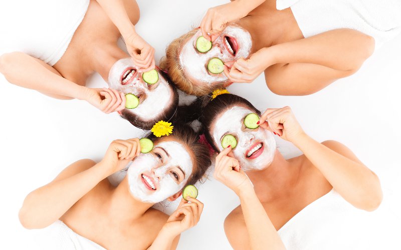 Mascarillas faciales caseras para mamás