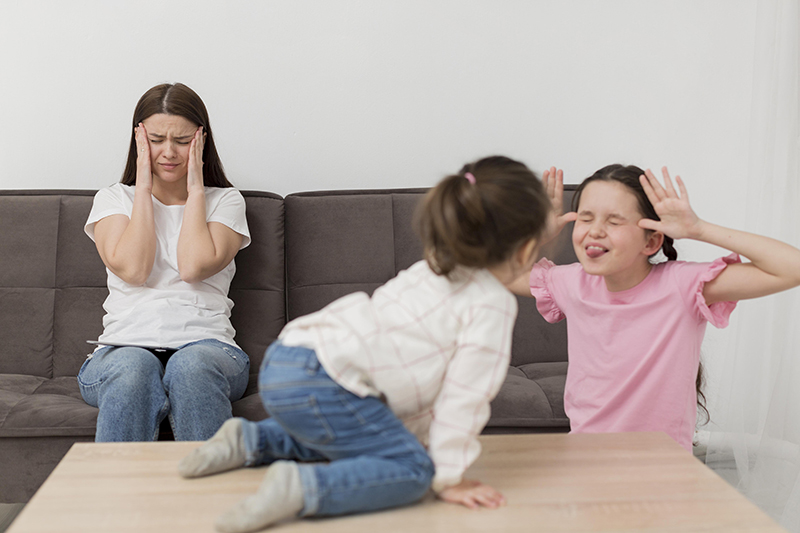 Hermanas conflicto