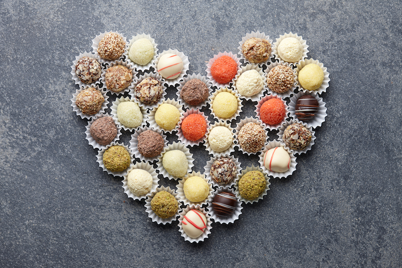 Receta de brigadeiro brasileño